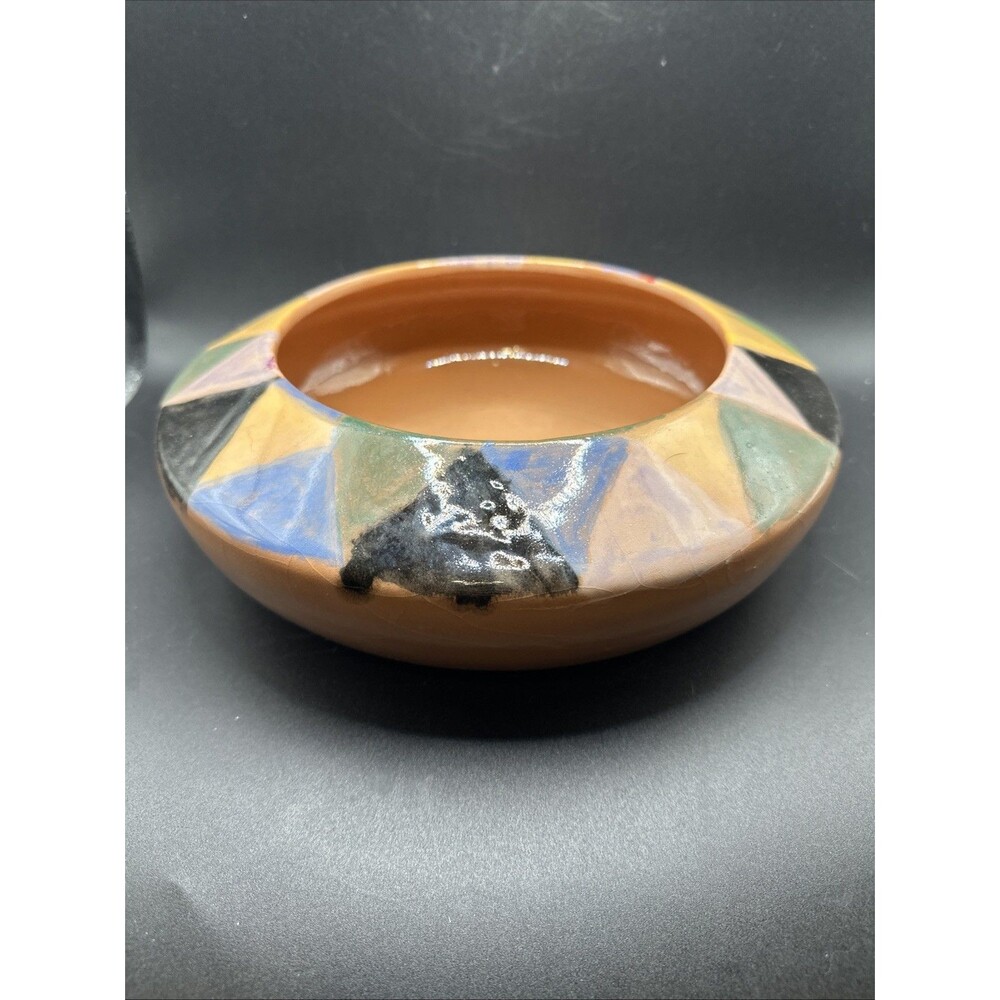 Vintage Native American Small Pottery Bowl